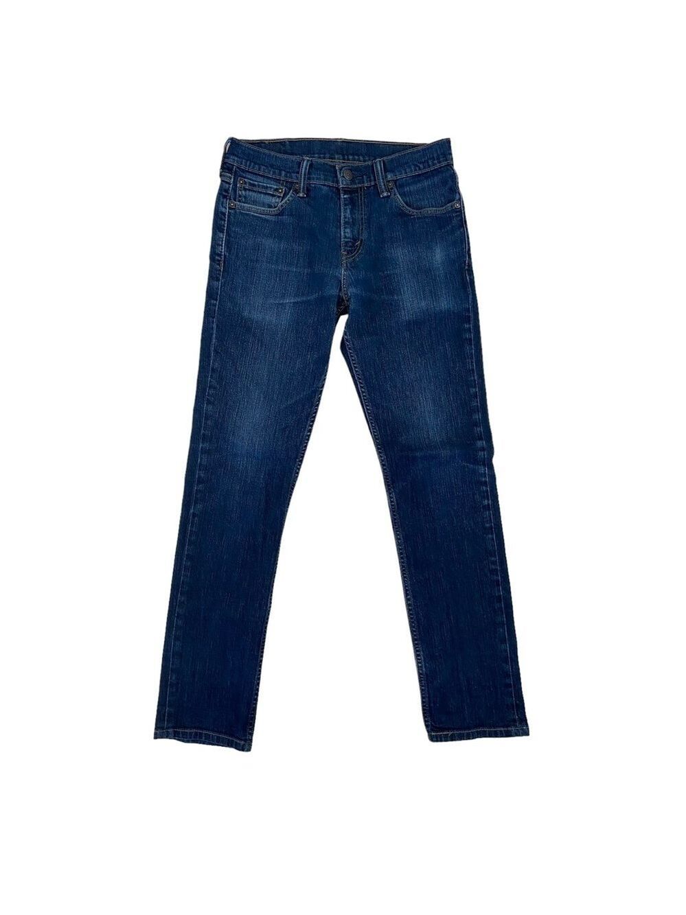 Levis 511 men blue jeans straight legs size 30